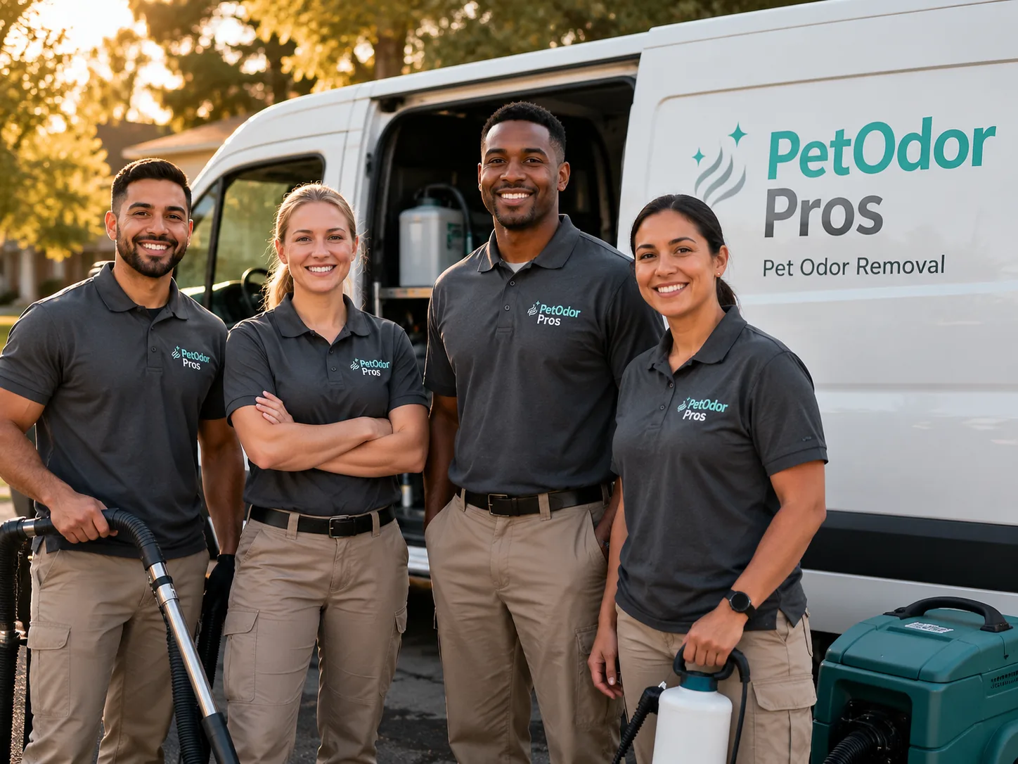 Pet Odor Removal team serving Bronson, TX